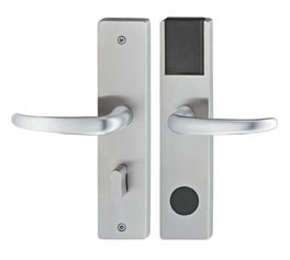 Dialock DT Lite, J handle, stainless steel, matt finish, 38-65mm, right hand