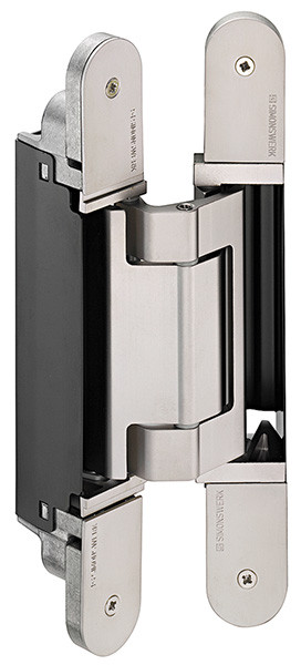 Concealed Hinge, Tectus TE 640 3D A8, satin stainless steel look