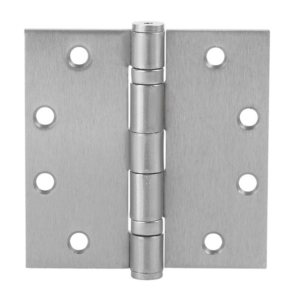 Full Mortise 5-Knuckle Hinge, standard weight, ball bearing, steel, polished chrome