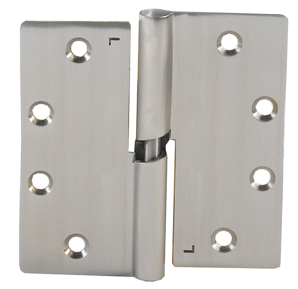 Full Mortise Cam-Lift hinge, right hand, standard weight, stainless steel, polished
