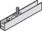 Carrier Profile, with suspension plate and bolt, M10 thread