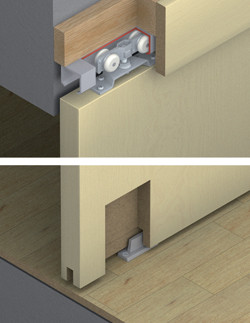 ALU 80/A Sliding Door Fitting Set