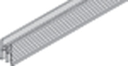 Dual Guide Channel, aluminum, 3.5 meters