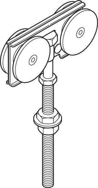 Running Gear for Straightaway 320, metal application, steel