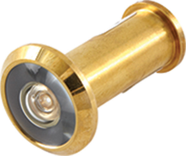 Door Viewer, Model MV102, Polished Brass