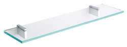 Shelf, Lapiana collection, polished chrome, similar to US26