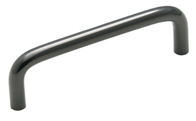 Basic Metals Solid Brass Wire Pulls, Black Nickel 3"