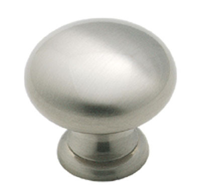 Basic Metals Solid Brass, Satin Nickel 1-1/4"