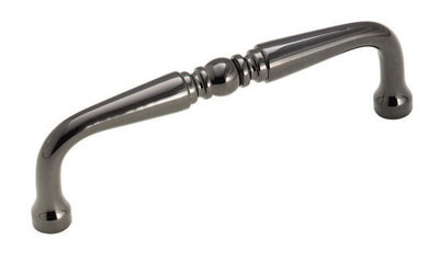 Basic Metals Solid Brass, Black Nickel 3-1/2In
