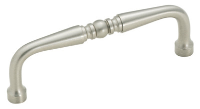 Basic Metals Solid Brass, Satin Nickel 3-1/2"