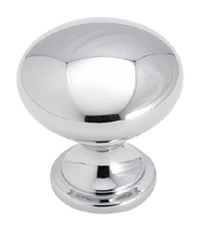 Basic Metals Solid Brass, Polished Chrome 1-1/4"