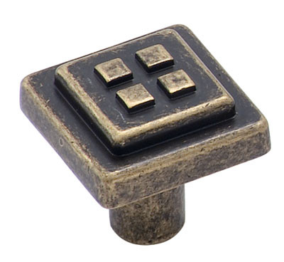Forgings, Wthered Brass 1-1/8" Square