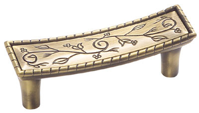 Vineyard, Elegant Brass 3"