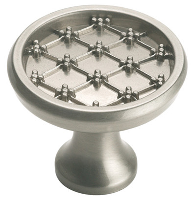 Patterns Collection, Satin Nickel 1-3/8"