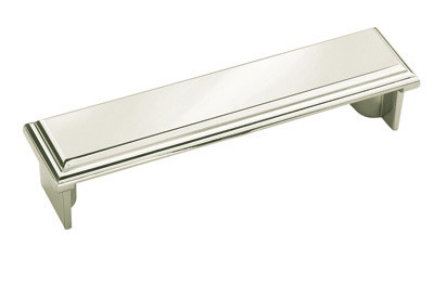 Manor Polished Nickel, Polished Nickel 96Mm