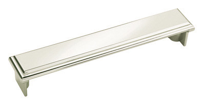 Manor Polished Nickel, Polished Nickel 128Mm