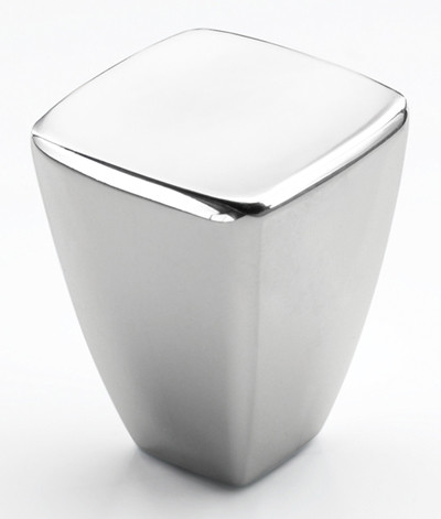 Creased Bow Collection, Chrome 7/8"