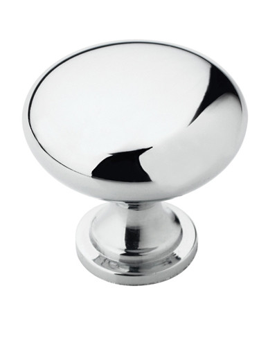 Pro-Pack 10pcs, Basic Metals, Polished Chrome 1-1/4"