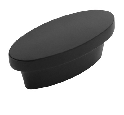 Basic Metals, Flat Black 1-3/4"