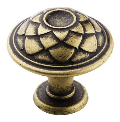Galleria Signature 2, Distressed Brass 1-5/16"