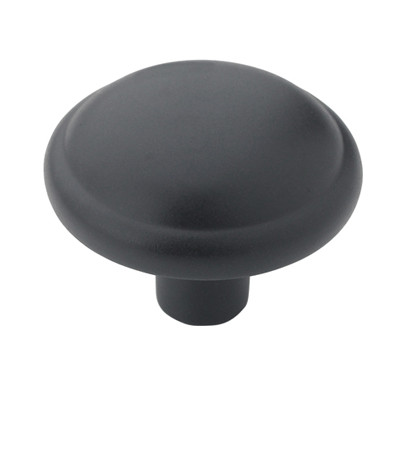 Basic Metals, Flat Black 1-1/4"