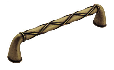 Lattice Distressed Brass, Distressed Brass 160Mm
