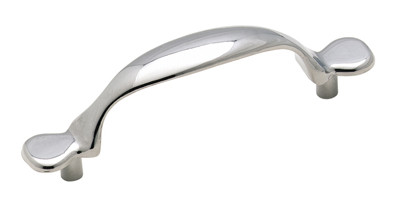 Basic Metals, Polished Chrome 3"