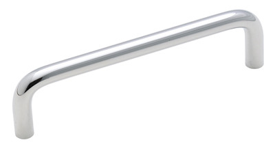 Basic Metals Solid Brass Wire Pulls, Replaces # A01968 26 Polished Chrome 4"