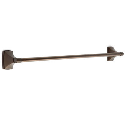 Clarendon Caramel Bronze, 24" Towel Bar Caramel Bronze
