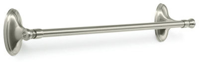 Saybrook Satin Nickel, 18" Towel Bar,Satin Nickel