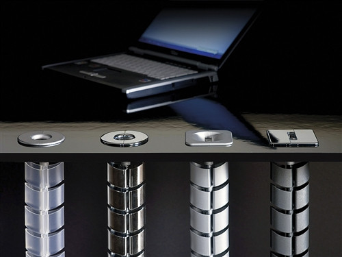Aluminum, Vertebra Wire Manager Kit