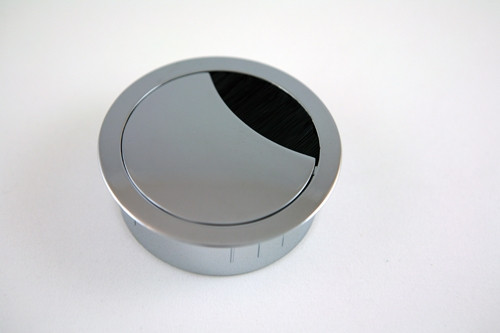 Polished Chrome, 80mm Executive Round Grommet