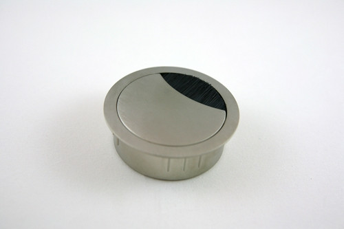 Satin Nickel, 60mm Executive Round Grommet