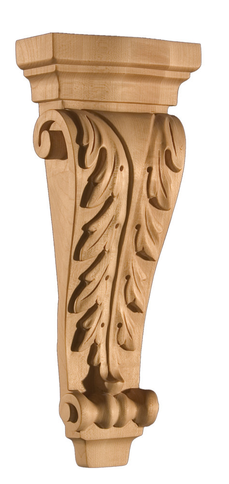 Art for Everyday Corbels, Maple 6" W X 2-1/2" D X 13-3/4" H