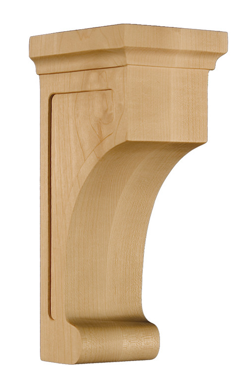 Art for Everyday Corbels, Paint Grade 3-5/8" W X 4-1/2" D X 9" H
