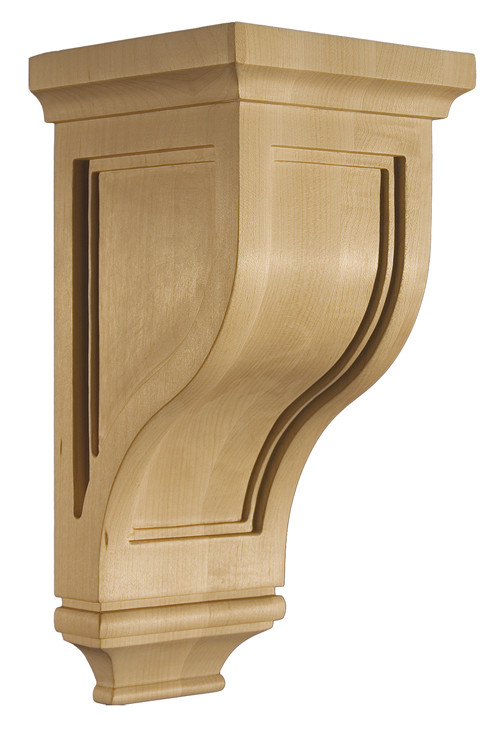 Art for Everyday Corbels, Maple 6-1/8" W X 6-1/2" D X 13-1/4" H