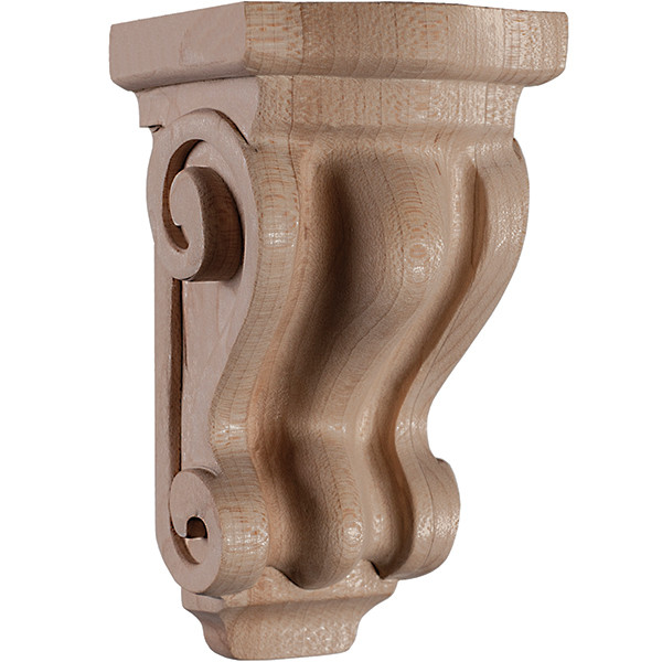 Art for Everyday Corbels, Maple 2-1/2" W X 2-1/4" D X 4-3/8" H