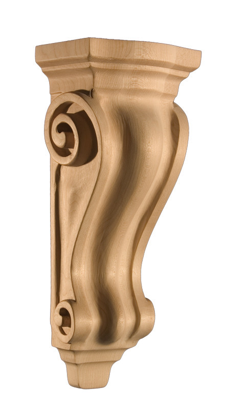 Art for Everyday Corbels, Maple 5-1/8" W X 4" D X 12-1/2" H