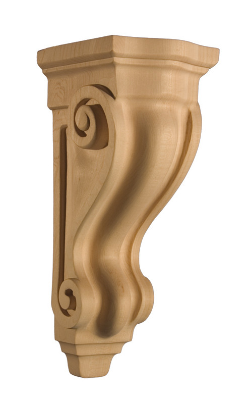 Art for Everyday Corbels, Paint Grade 5-3/4" W X 6-1/2" D X 14-1/2" H