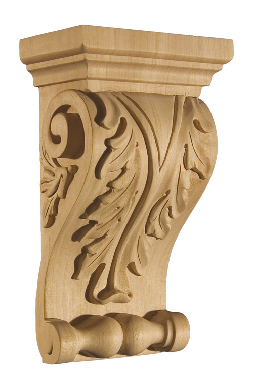 Art for Everyday Corbels, Paint Grade 6-7/8" W X 4-1/4" D X 12-1/8" H