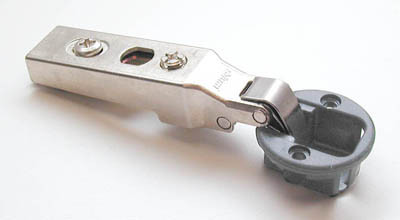 Blum Glass Door Hinges, Replaces # B075M4100 Straight Nickel
