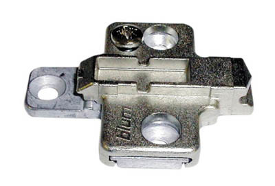 Blum Frameless Clip Mounting Plates,Nickel 3Mm