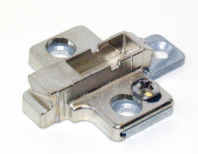 Blum Frameless Clip Mounting Plates,Nickel 6Mm