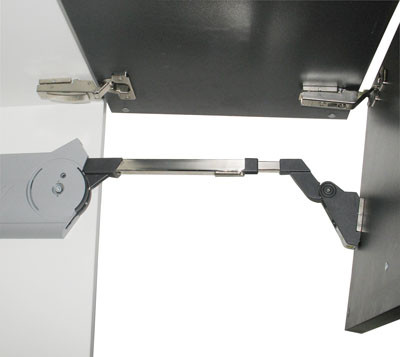 Aventos HF Bi-Fold Lift System, Cabinet Height 22-27"
