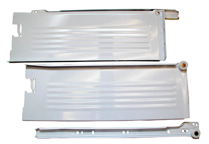 3/4 Extension C-15 Metabox (K) Drawer Height, Similar To # B320K 4500C White 18"