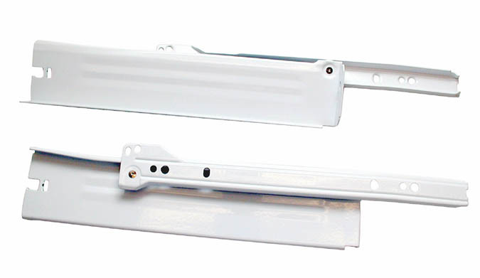 3/4 Extension C-15 Metabox (N) Drawer Height, White 20"
