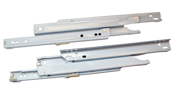 Blum 430E - Full Extension Slides, Crm 16"