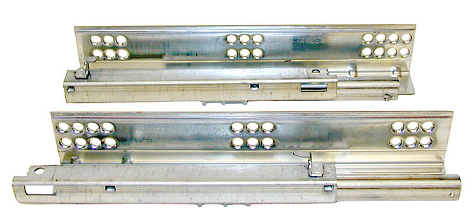 Full Extension for 5/8" & 1/2" Drawer side Show off your craftsmanship with the highest quality drawer slide on the market. Lifetime Warranty!, Similar To # B562H 4570P ,Zinc 18" Drawer