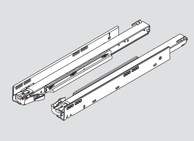 Blum LEGRABOX Cabinet Profile, 22"