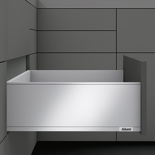 Blum LEGRABOX C-Height Drawer Profiles, Gray 18"